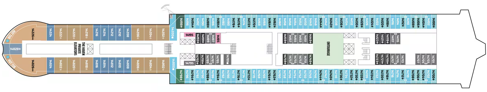 Deck 14 plan